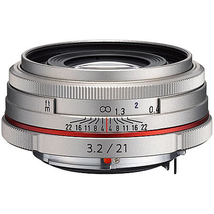 Pentax HD -DA 21mmF3.2AL Ltd Silver 21420