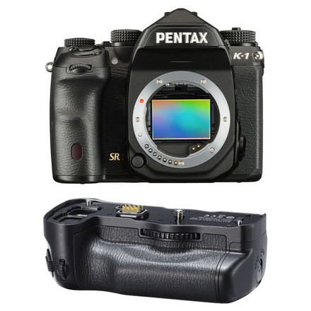 Pentax K-1 DSLR Camera Body Only 36.4 Megapixel, Black 19568 W/ D-BG6 Grip