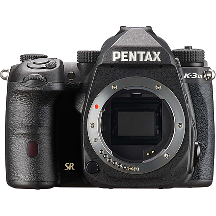 Pentax K-3 Mark III Advanced APS-C Digital SLR Camera, Black, 8.54 x 6.50 x 4.72in, 01051