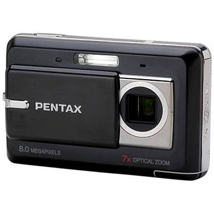 Pentax Optio Z10 8.0 Megapixel Digital Camera 7x Optical Zoom 2.5in LCD 19321