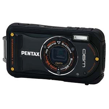 Pentax Optio W90 Water Proof Compact Digital Camera, Black 16411
