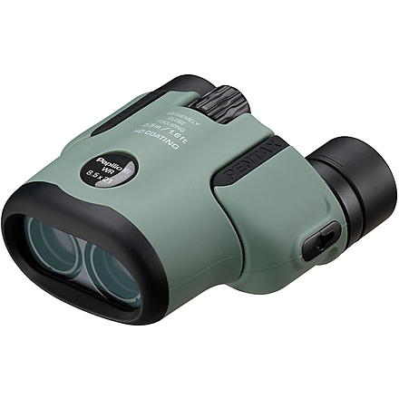 Pentax Papilio III WR 8.5x21mm Porro Prism Binocular, Olive, 62017