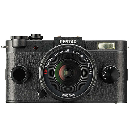 Pentax Q-S1 02 Zoom Kit (Black), Black 06074