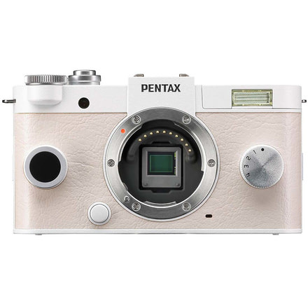 Pentax Q-S1 Camera (Pure White), White 06178