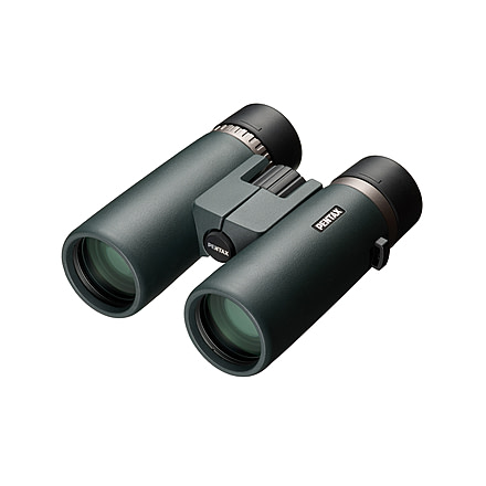 Pentax SD 7x42mm ED Roof Prism Binoculars, Dark Green, Compact, 62893