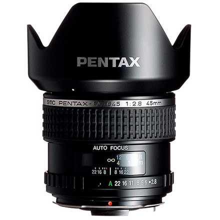 Pentax SMC-FA 645 45MM F2.8 W/CASE 26335