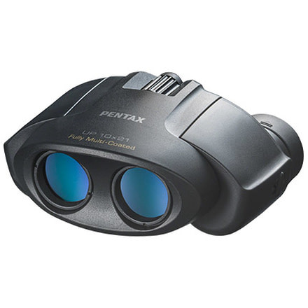 Pentax U-Series Compact Porro-Prism UP 10x21 Binocular, Black 61804