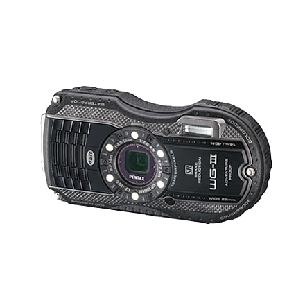 Pentax WG-3 Compact Camera Kit Black 12684