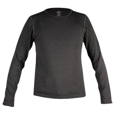 Pepper Bi-ply Crew Kids Blk-xs PB3080 XS BLK