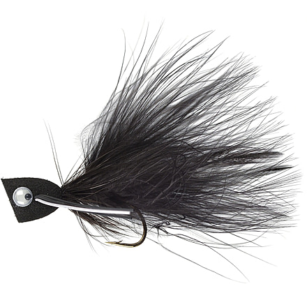Perfect Hatch Bass Popper Hard Baits, Black, PHFLY629306P