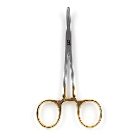 Perfect Hatch Forceps Curved, 6in, Gold, PH-A-SFC-G06
