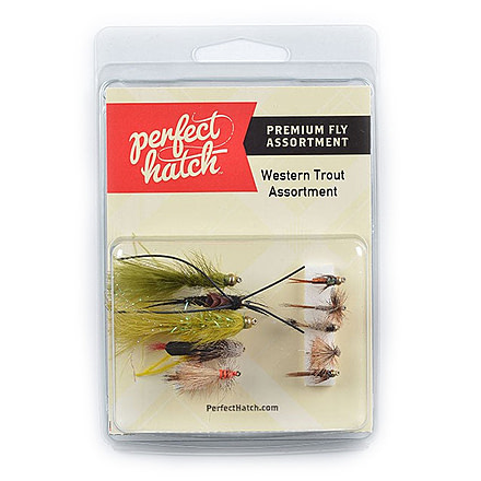 Perfect Hatch Western Trout Assortment, 10pk, PH-FLYAST-41P