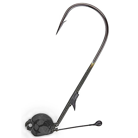 Perfection Lures 1/8oz Shaky Head Stand Up Jigs-Black-True Stand Up Action, SHUB1/8