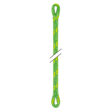Petzl 11.8mm 2 Splices Flow Rope, Green, 45 m, R079EA00