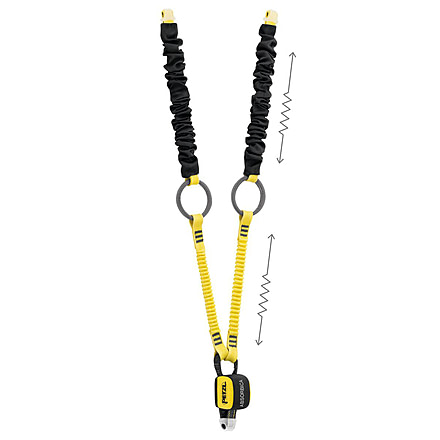 Petzl Absorbica Tie-Back Lanyard, 153 cm, L015AB00