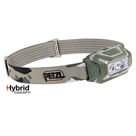 Petzl Aria 2 Headlamp, Camo, E070BA01