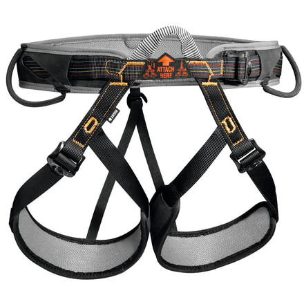 Petzl ASPIR Adjustable Harness,Size 0 C24 0