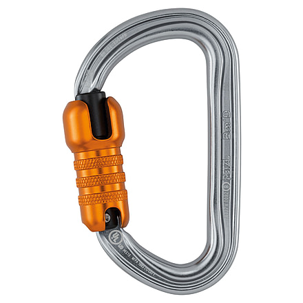 Petzl Bm'D Triact-Lock Carabiner, Gray, M032AA00