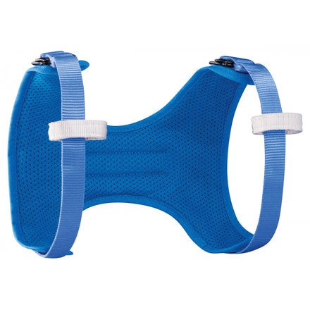 Petzl Body Childrens Positioning Harness for Macchu, Blue, C018BA00