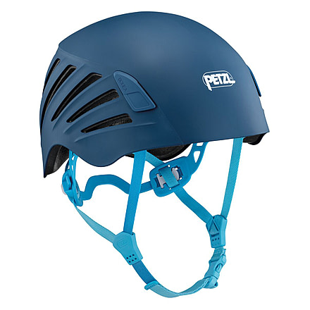 Petzl Borea Climbing Helmet w/Top &amp; Side Enhanced Protection, Navy Blue, S/M, A048AB01
