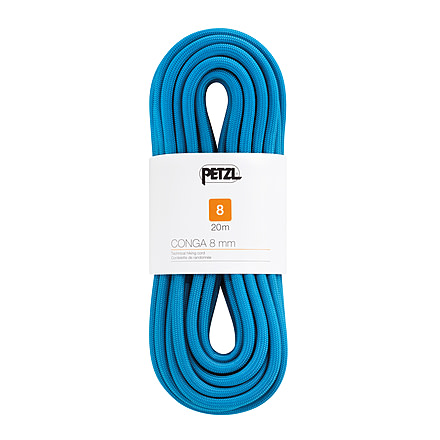 Petzl 8mm Corda Conga, Blue, 20 m, R42AB 020