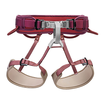 Petzl Corax Climbing Harness, Dark Red, 1, C051CB00