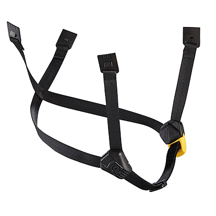 Petzl Dual Chinstrap, Yellow/Black, Extended, A010FA02