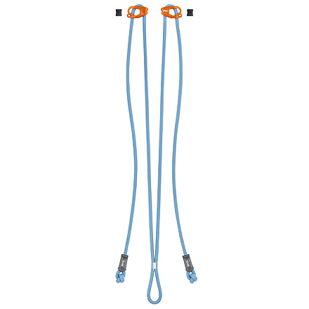 Petzl Dual Evolv Adjust Lanyard, Blue, L035DA00