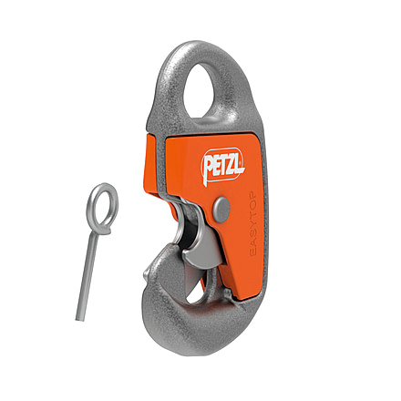 Petzl Easytop Carabiner, Steel/Nylon, M001AA00