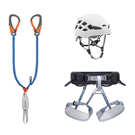 Petzl Ferrata Eashook Kit Via, Disco, 1, K029DC00