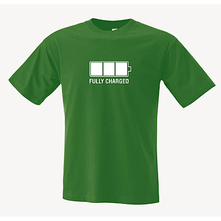 Petzl Fully Charged T-Shirt,Large Z71 BWL