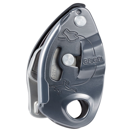 Petzl Grigri 2019 Belay Device, Gray, D014BA00