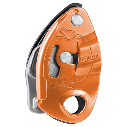 Petzl Grigri Belay Device, Red/Orange, D014BA01