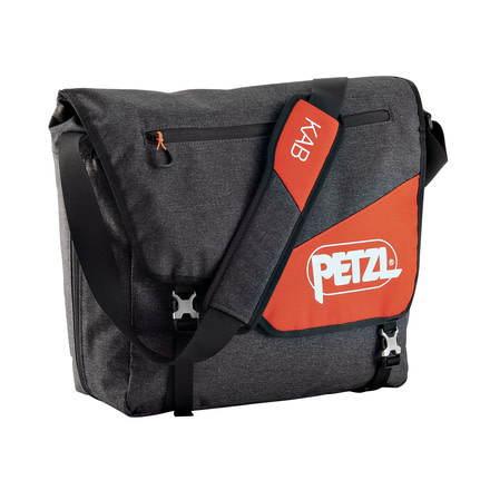 Petzl KAB Courier Style Large Rope Bag, Gray, S011AA00