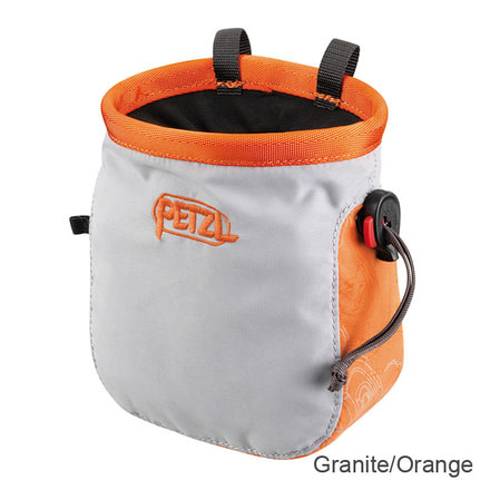 Petzl Koda Chalkbag - Granite/Orange Regular