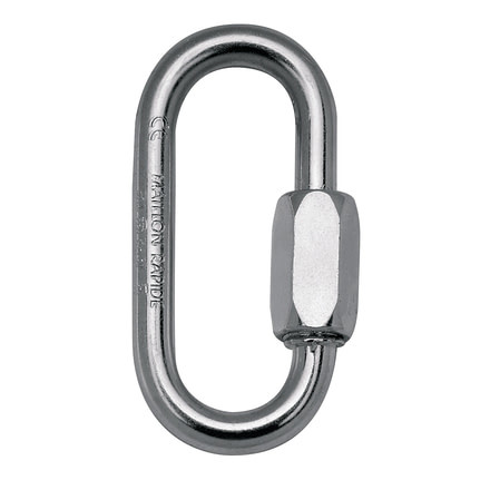 Petzl N5 Standard Steel Quick Link, One Size, P49100