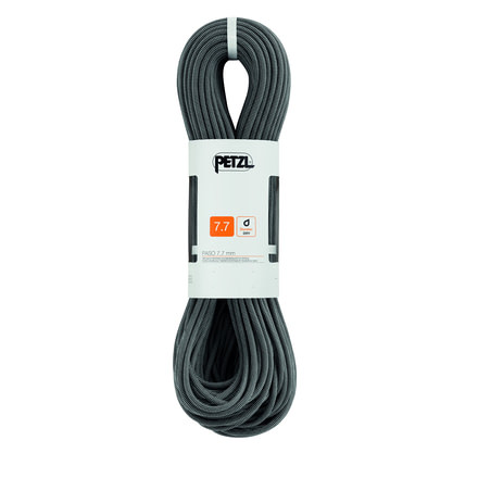 Petzl 7.7mm Paso Guide Rope, Gray, 50 m, R22BG 050