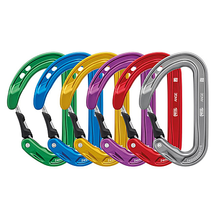 Petzl Pack of 6 ANGE carabiners