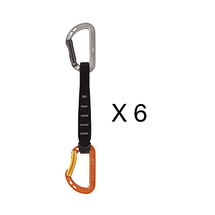 Petzl Spirit Express Quickdraws 6-Pack