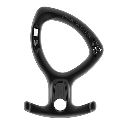 Petzl Pirana Club Descender, Black, D005BA01