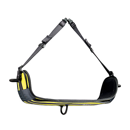 Petzl Podium Podium Seat, Black/Yellow, S071AA00
