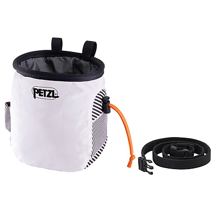 Petzl Saka Chalk Bag, White Dazzle, S039BB04