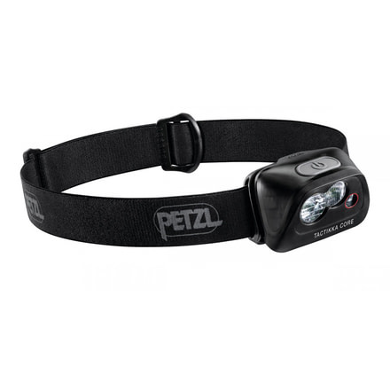 Petzl Tactikka CORE Headlamp, Black, E099HA00