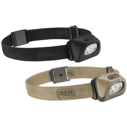Petzl TACTIKKAplus RGB Hunting/Fishing Headlamp, 160 Lms