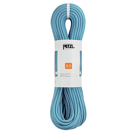 Petzl 8.5mm Tango Rope, White/Blue, 50 m, R20AW 050