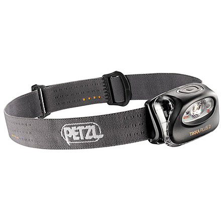 Petzl TIKKA PLUS 2 Headlamp, Grey, N/A E97 PG