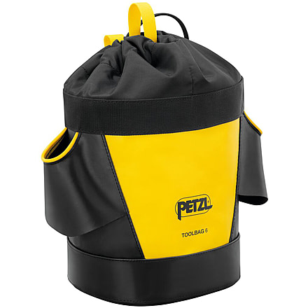 Petzl Tool Bag 6 Liter, Black/Yellow, 6 Liter, S047BA02