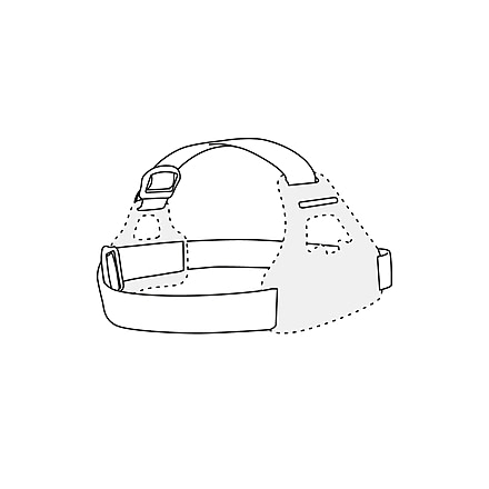 Petzl Duo/Ultra Headband, One Size, E51999