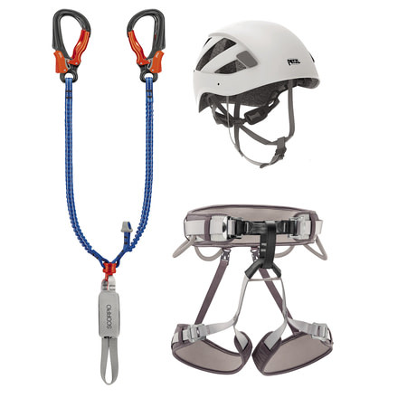 Petzl VIA FERRATA EASHOOK KIT with Lanyard, K029BA00