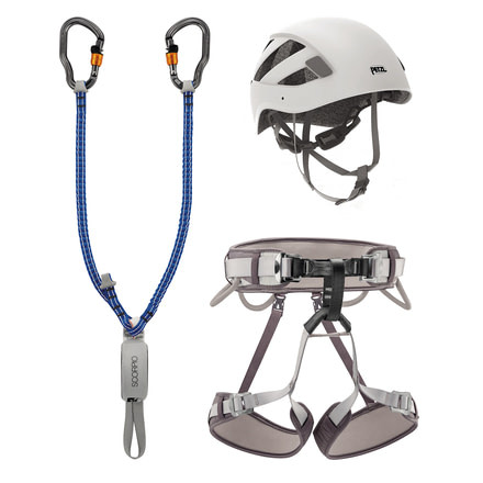 Petzl VIA FERRATA VERTIGO KIT with Lanyard, K029AB00
